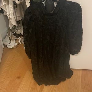 Zara Black Lace Dress